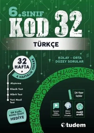 6. Sınıf Türkçe KOD 32