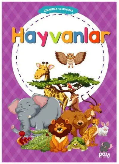 Hayvanlar-Çıkartma ve Boyama