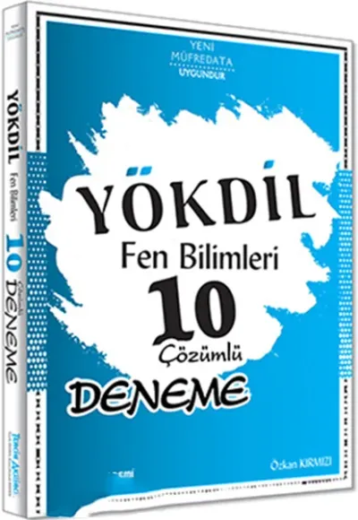 YÖKDİL Fen Bilimleri 10 Çözümlü Deneme