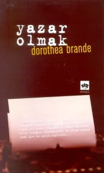 Yazar Olmak