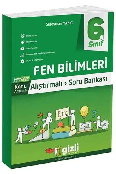 6. Sınıf Fen Bilimleri Konu Anlatımlı Soru Bankası