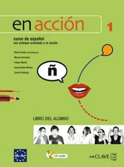En Accion 1 Libro del Alumno (Ders Kitabı + CD) İspanyolca Temel ve Orta-alt Seviye