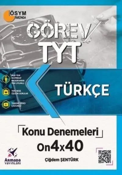 Armada Görev YKS TYT Türkçe Konu Denemeleri 14X40 Video Çözümlü