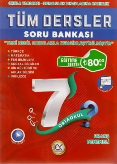 7. Sınıf Tüm Dersler Soru Bankası