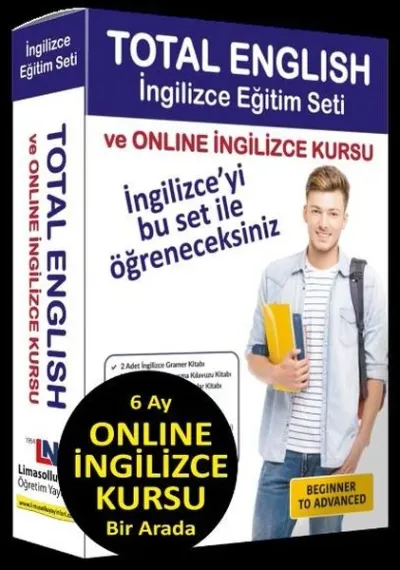 Total English İngilizce Eğitim Seti (Ciltli)