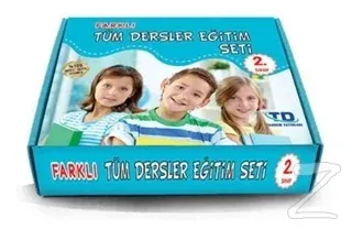 2. Sınıf Farklı Tüm Dersler Eğitim Seti (3 Kitap Takım)