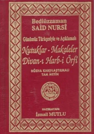 Nutuklar - Makaleler Divan-ı Harb-i Örfi (Ciltli)