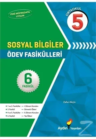 5. Sınıf Sosyal Bilgiler Ödev Fasikülleri