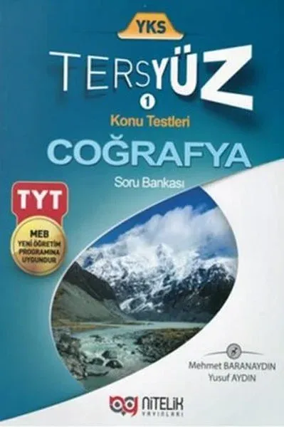 Nitelik YKS TYT Coğrafya Tersyüz Soru Kitabı