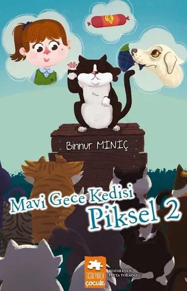 Mavi Gece Kedisi - Piksel 2
