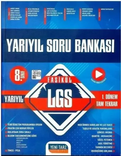 8.Sınıf LGS Fasikül Yarıyıl Soru Bankası