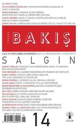 Teorik Bakış Sayı: 14 Salgın