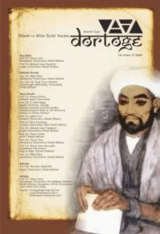 Dörtöğe Felsefe ve Bilim Tarihi Yazıları Hakemli Dergi Yıl: 9 Sayı: 17 2020
