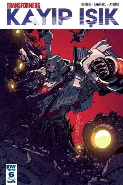 Transformers Kayıp Işık Bölüm 6 (Kapak B)