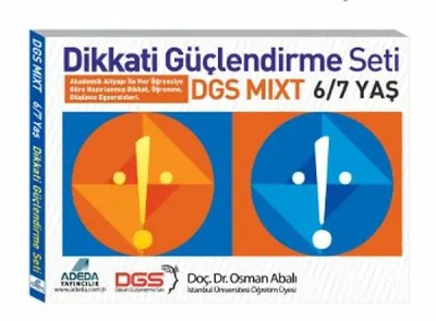 Dikkati Güçlendirme Seti Mixt 6 - 7 Yaş