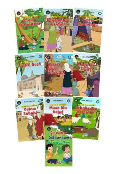 Hikayelerle Çocuklar İçin Sahabe Hayatı 2 Set (10 Kitap Takım)