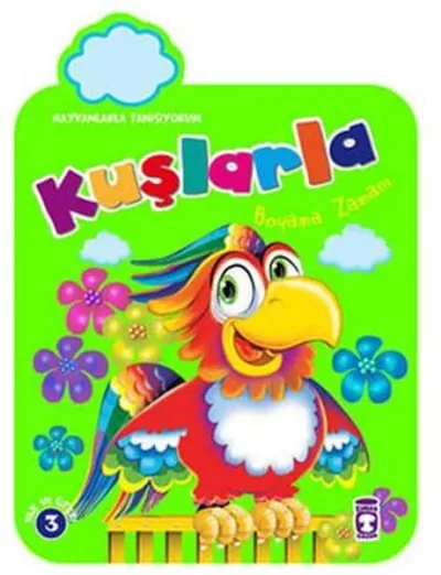 Kuşlarla Boyama Zamanı - Hayvanlarla Tanışıyorum