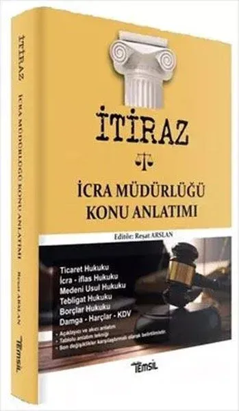 İtiraz İcra Müdürlüğü Konu Anlatımı