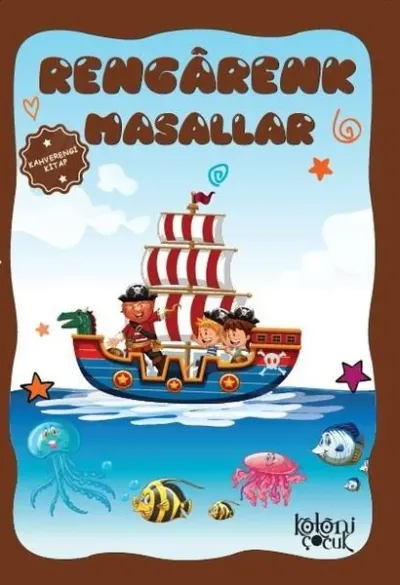 Rengarenk Masallar-Kahverengi Kitap