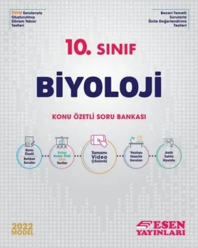 10.Sınıf Biyoloji Konu Özetli Soru Bankası