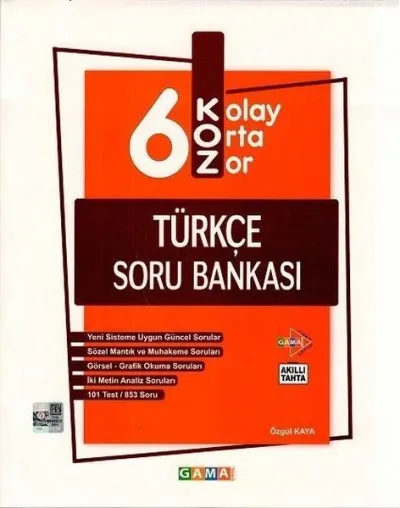 6.Sınıf KOZ Türkçe Soru Bankası
