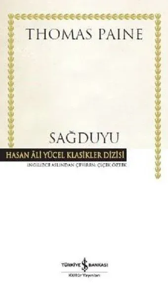 Sağduyu-Hasan Ali Yücel Klasikler (Ciltli)