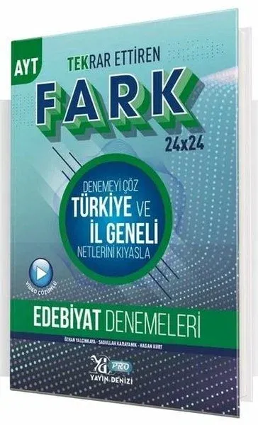 AYT Edebiyat Fark 24x24 Tekrar Ettiren Deneme