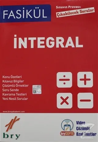Sınavın Provası Çıkabilecek Sorular - Fasikül İntegral