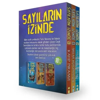 Sayıların İzinde Seti - Kutulu - 3 Kitap Takım (Ciltli)