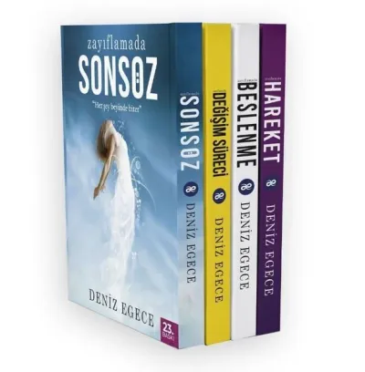 Deniz Egece Zayıflama ve Sağlık Seti - 4 Kitap Takım