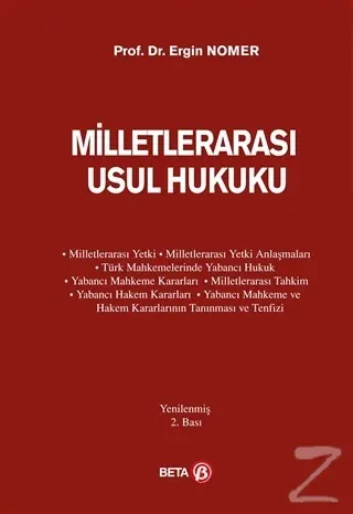 Milletlerarası Usul Hukuku (Ciltli)