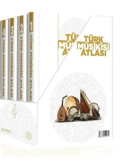 Türk Musikisi Atlası - 4 Kitap Takım (Ciltli)