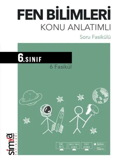 6. Sınıf Fen Bilimleri Konu Özetli Soru Fasikülü - 6 Adet