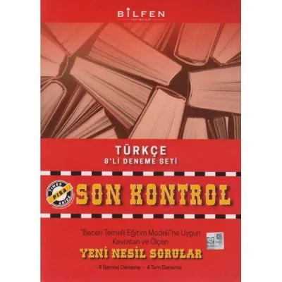 8.Sınıf Türkçe Son Kontrol 8'li Deneme