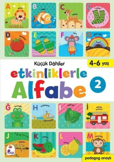 Etkinliklerle Alfabe 2 - Küçük Dahiler