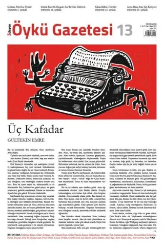 Edisyon Öykü Gazetesi Sayı: 13 Mayıs 2021