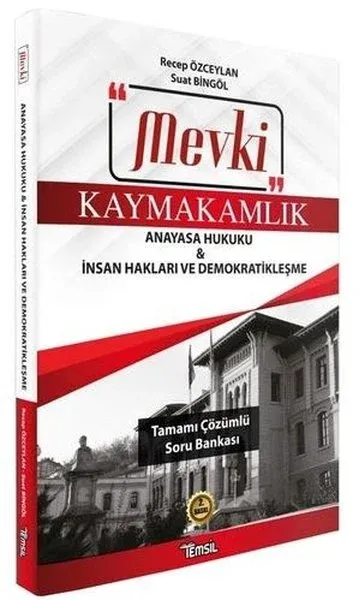 Mevki Kaymakamlık Anayasa Hukuku - İnsan Hakları ve Demokratikleşme