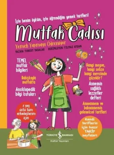 Mutfak Cadısı Yemek Yapmayı Öğreniyor (Ciltli)