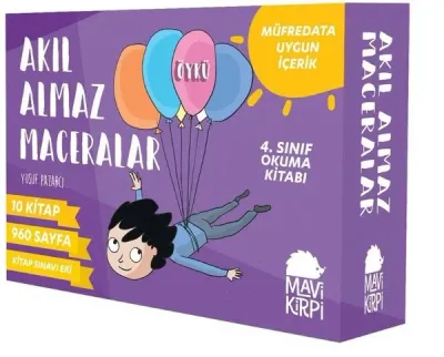 Akıl Almaz Maceralar Seti-10 Kitap Takım