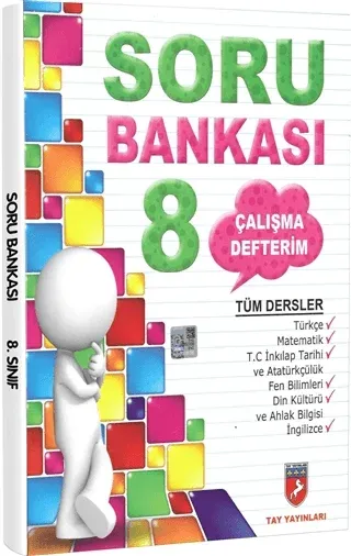 Çalışma Defterim Tüm Dersler Soru Bankası 8. Sınıf