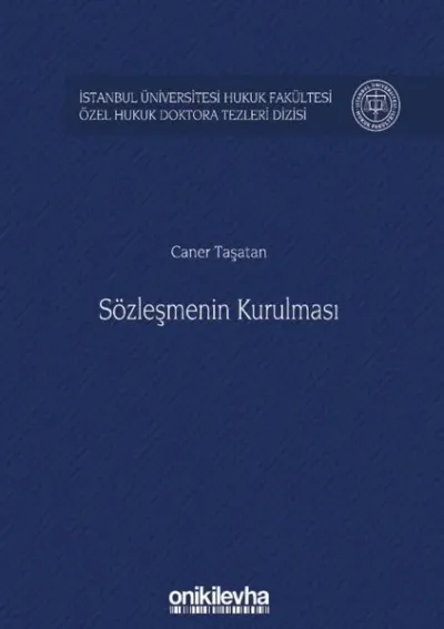 Sözleşmenin Kurulması (Ciltli)