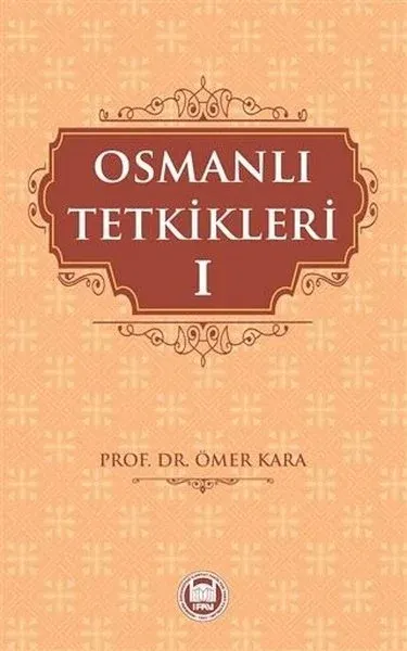 Osmanlı Tetkikleri - 1