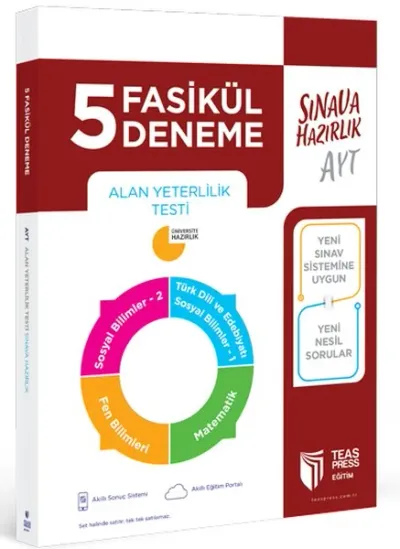 5 Fasikül Alan Sınavı Seti AYT