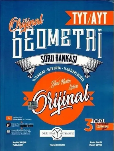 2022 TYT AYT Geometri Soru Bankası