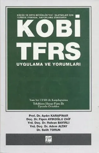 KOBİ - TFRS Uygulama ve Yorumları (Ciltli)