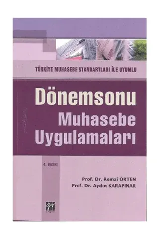 Dönemsonu Muhasebe Uygulamaları