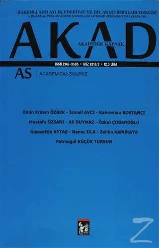 Akad Akademik Kaynak Dergisi Sayı: 2