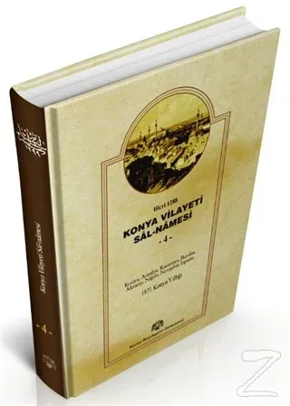 Konya Vilayet Sal-Namesi 4 (Ciltli)