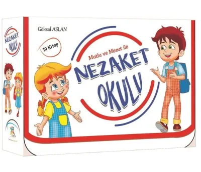 Mutlu ve Mesut İle Nezaket Okulu Serisi Seti-10 Kitap Takım