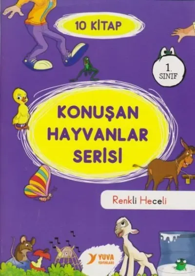 1. Sınıf Konuşan Hayvanlar Serisi (10 Kitap Takım) Müzehher Özgün